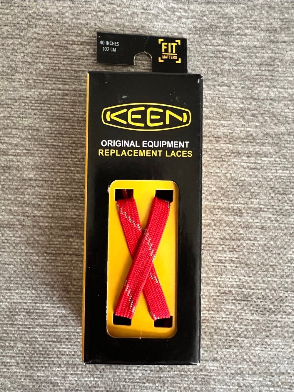 KEEN Original Equipment Replacement Laces 40" Westward U-Red NIB